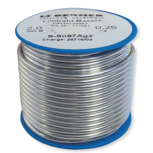 Rocchetto stagno ag3 ø 2.0 mm 250 g